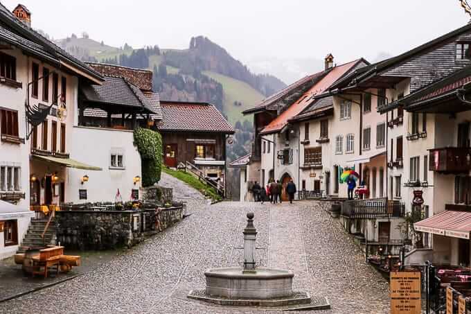 Gruyeres in switzerland