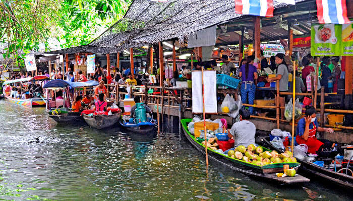 floating markets thailand