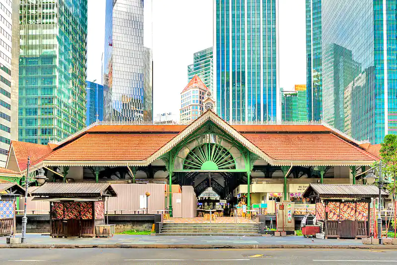 lau pa sat singapore