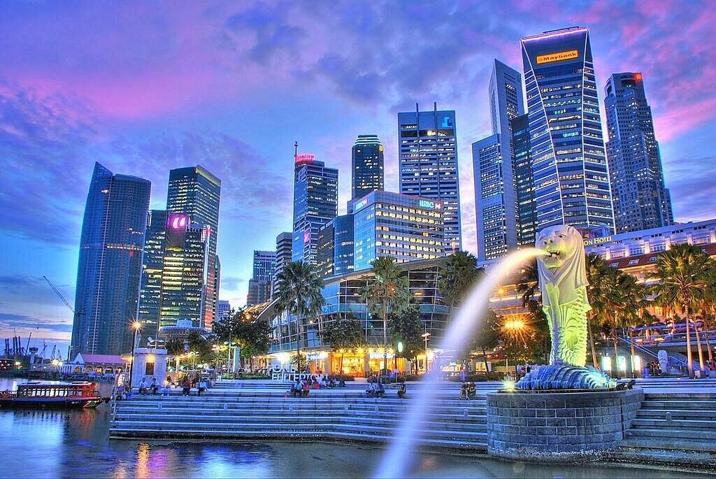 merlion park singapore
