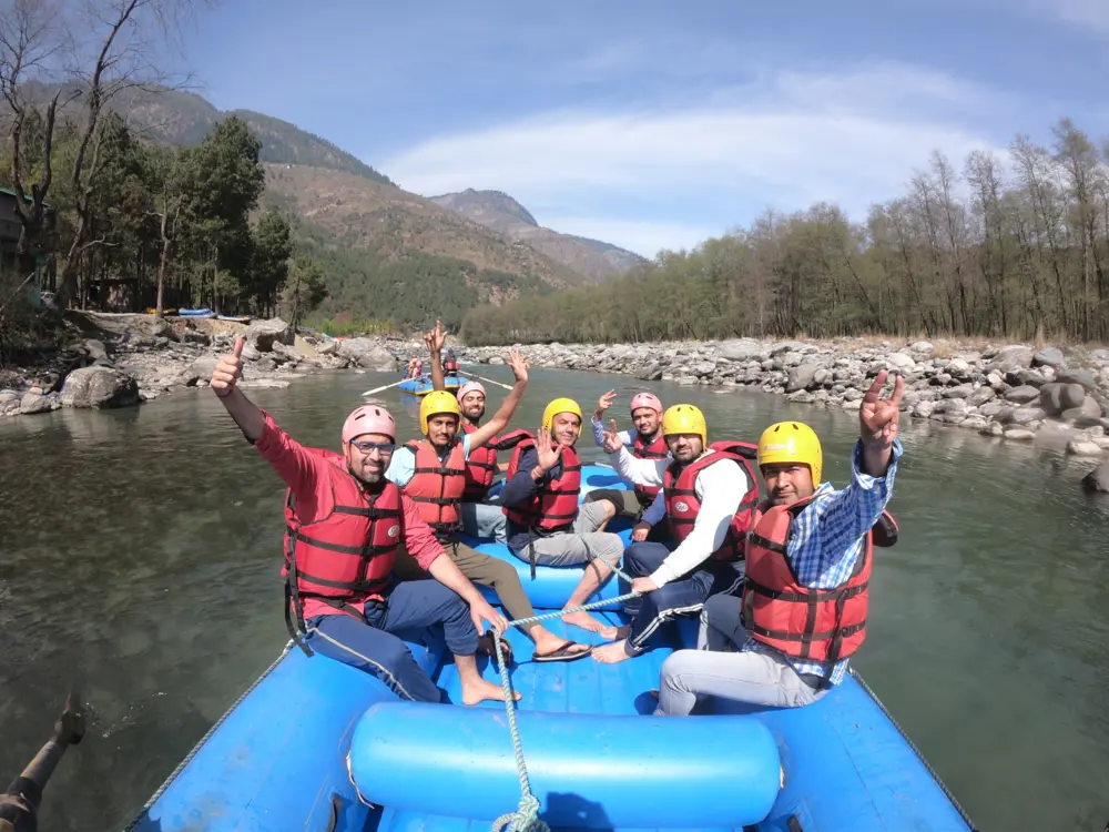 Rafting in Kullu-Manali