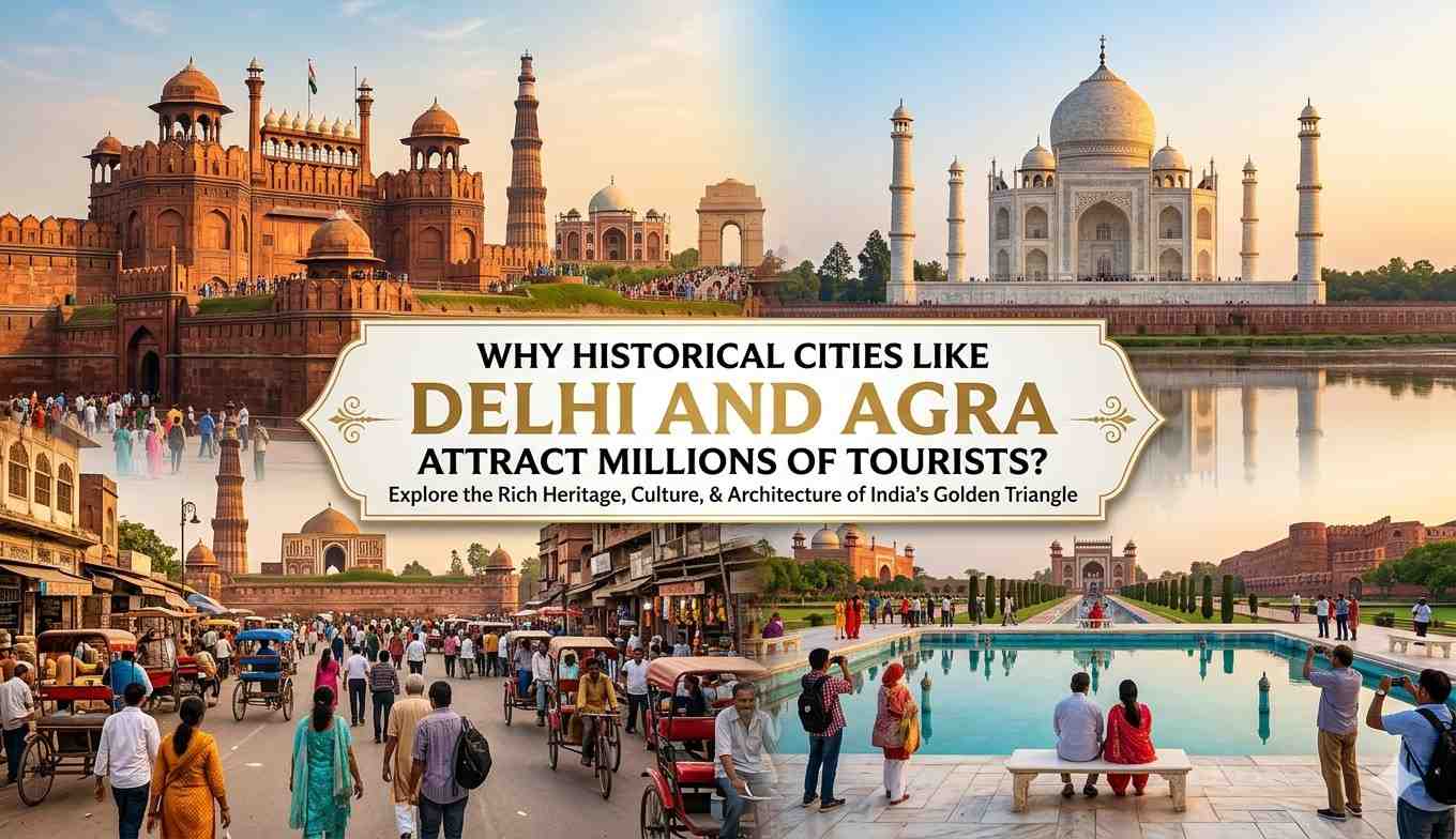 Historical Cities Like Delhi and Agra
